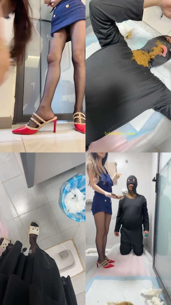 【桃欣大女主】厕主糖糖s，桃欣大女主，丢黄金粪球强制吃hj