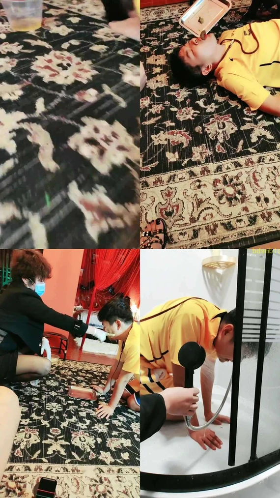 【圈养基地】赏赐人形犬晚餐/清理脏马桶/强制淋浴