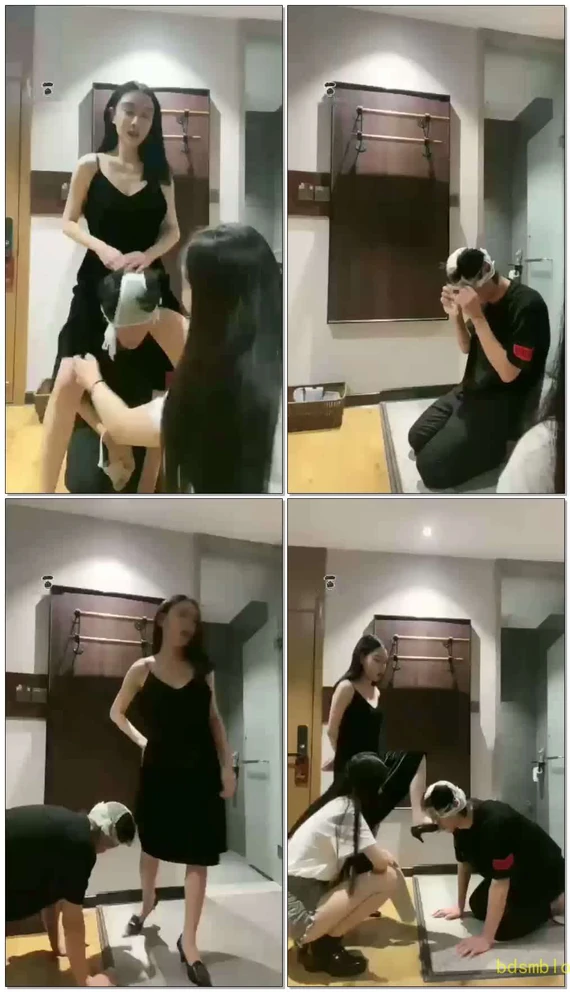 【伊茜】和闺蜜试试耳光双S耳光羞辱全家