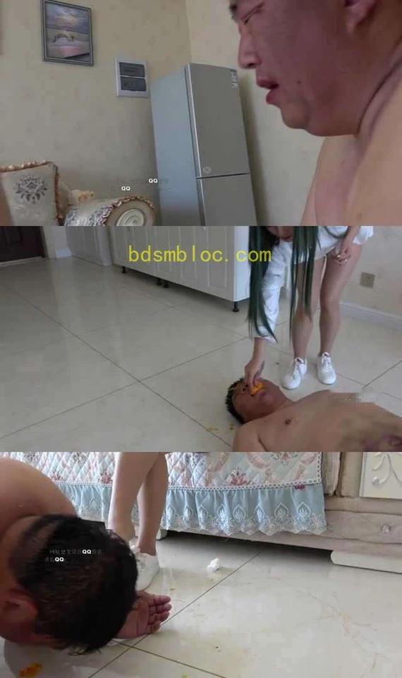 【冷柔】超脏小白鞋，白棉袜暴力羞辱猪头
