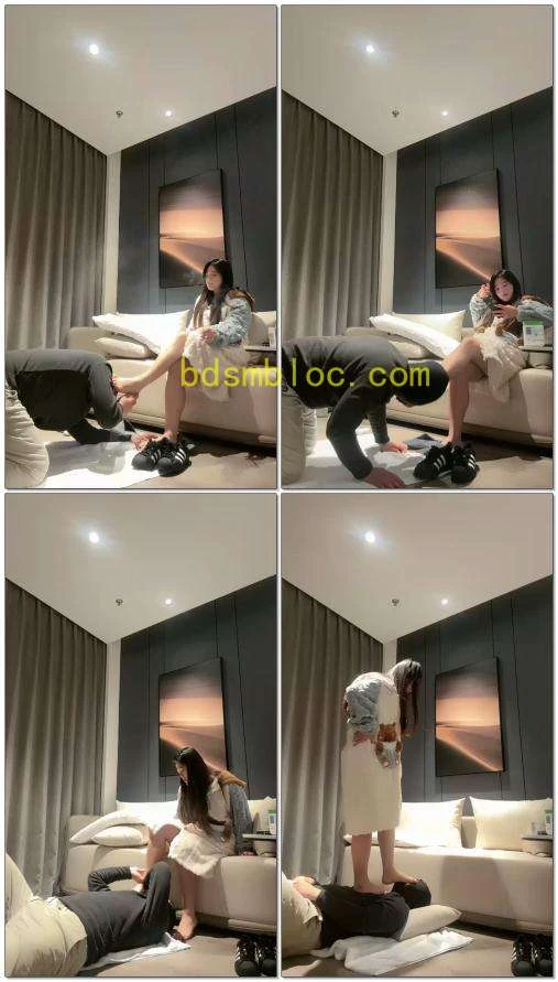 【子熙大人】足部护理直接圣永洗礼脚耳光