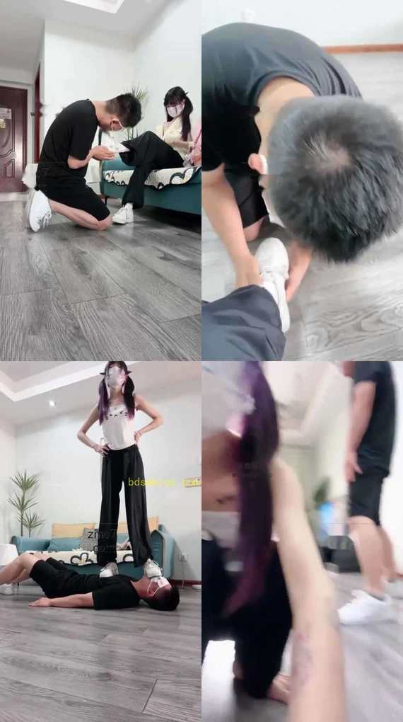 【奶味小仙女】爆揍狗东西