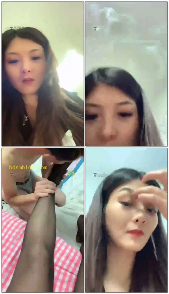 【仙姿大大】钻胯，舔脚，黑丝