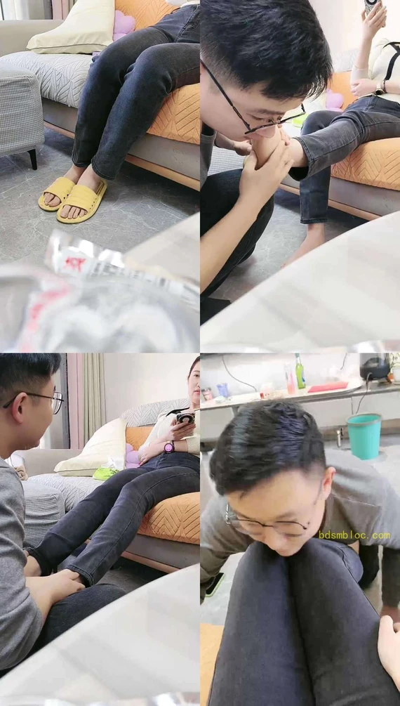 【青岛大混子】品尝恶毒继母的臭脚丫