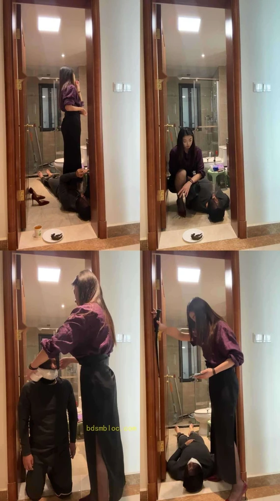 【宸宸大大】踩踏伺候洗漱/喂漱口水/胶带封嘴鞭打
