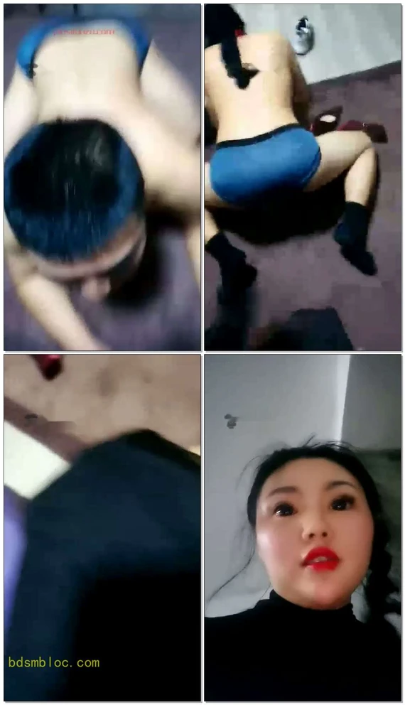 【GU奶奶】舔鞋舔脚羞辱SP滴蜡等