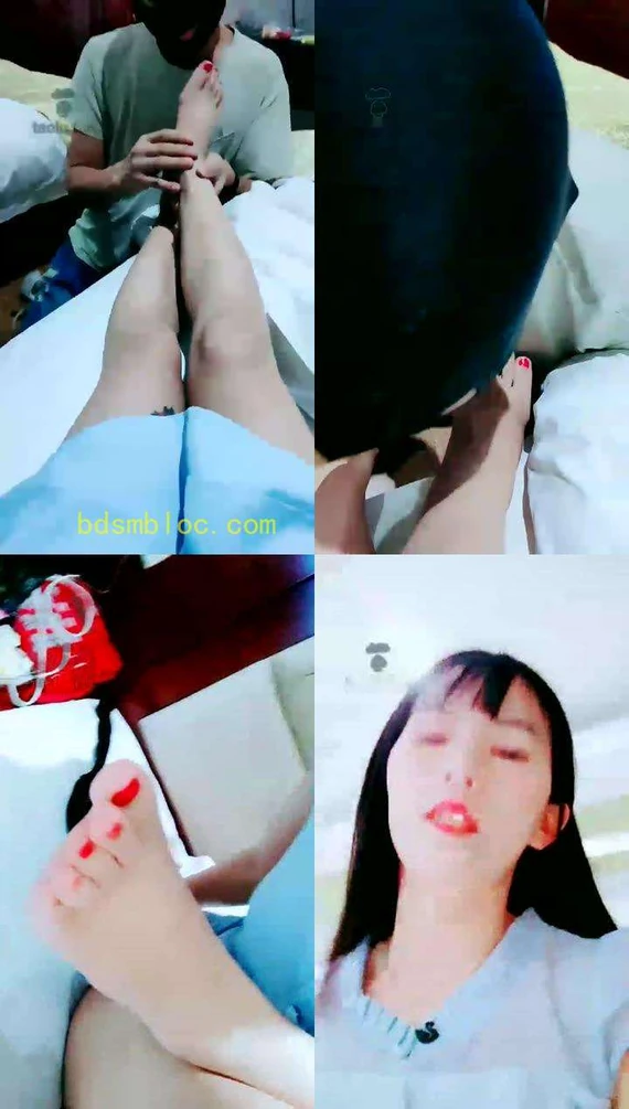 【未知女主】往日经典恋足视频48