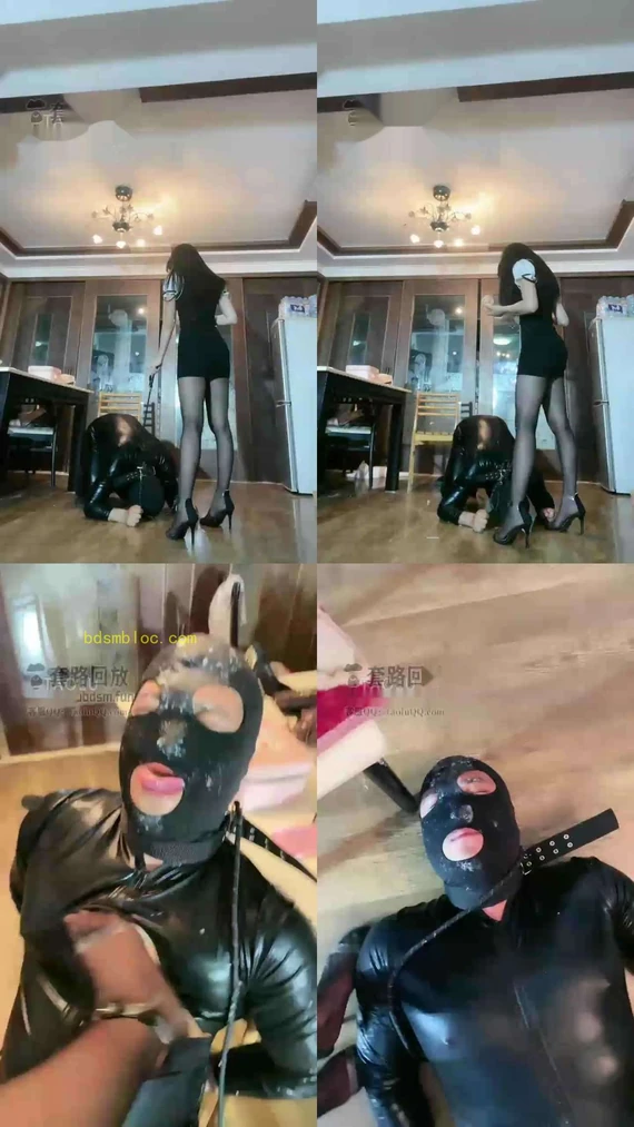 【月影儿】鞋底喂食口踩ru宠物训练