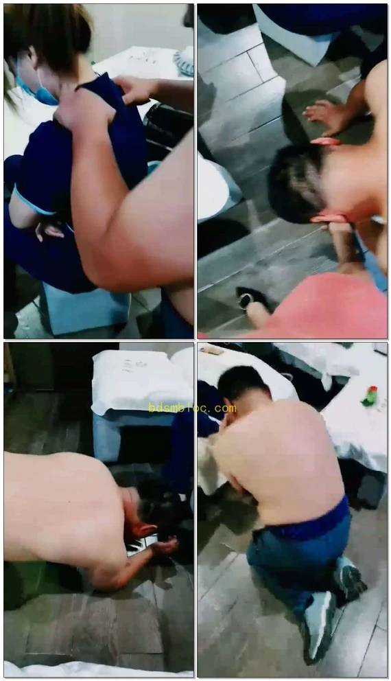 【林夕】足疗店贱狗求女技师开发成功（下）