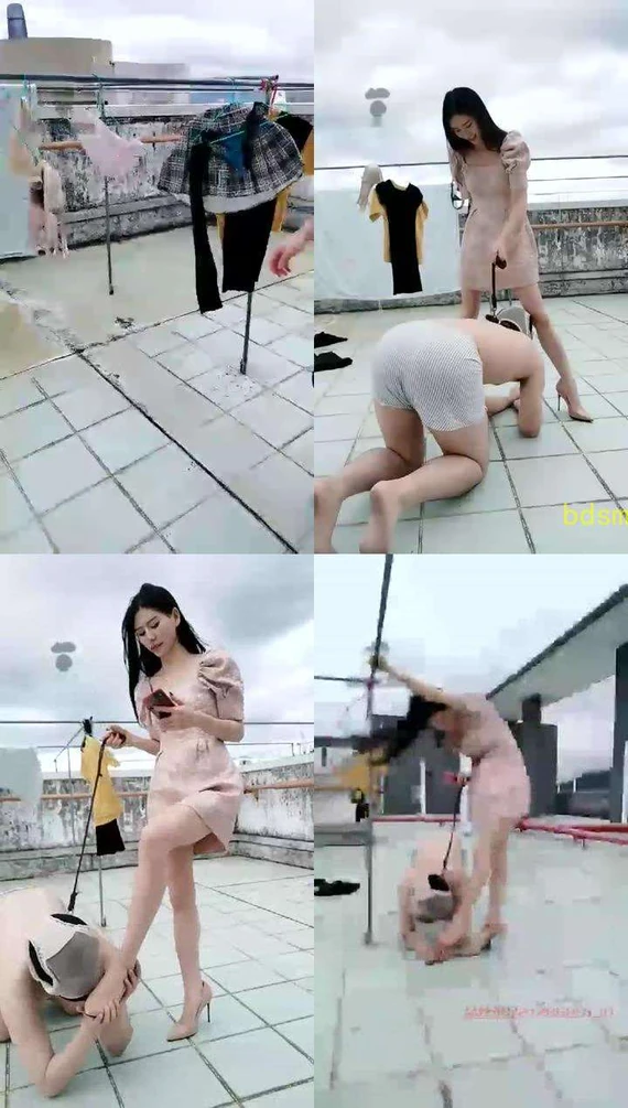 【芷晴】天台偷内衣的贼（上）