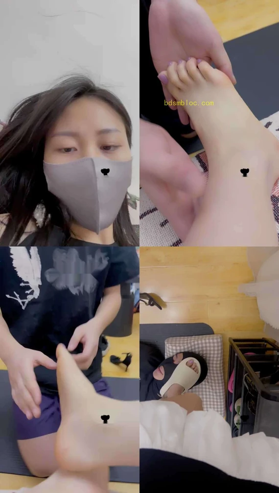 【安乐】跪舔拖鞋裸足/吮吸脚趾缝/全体重踩踏