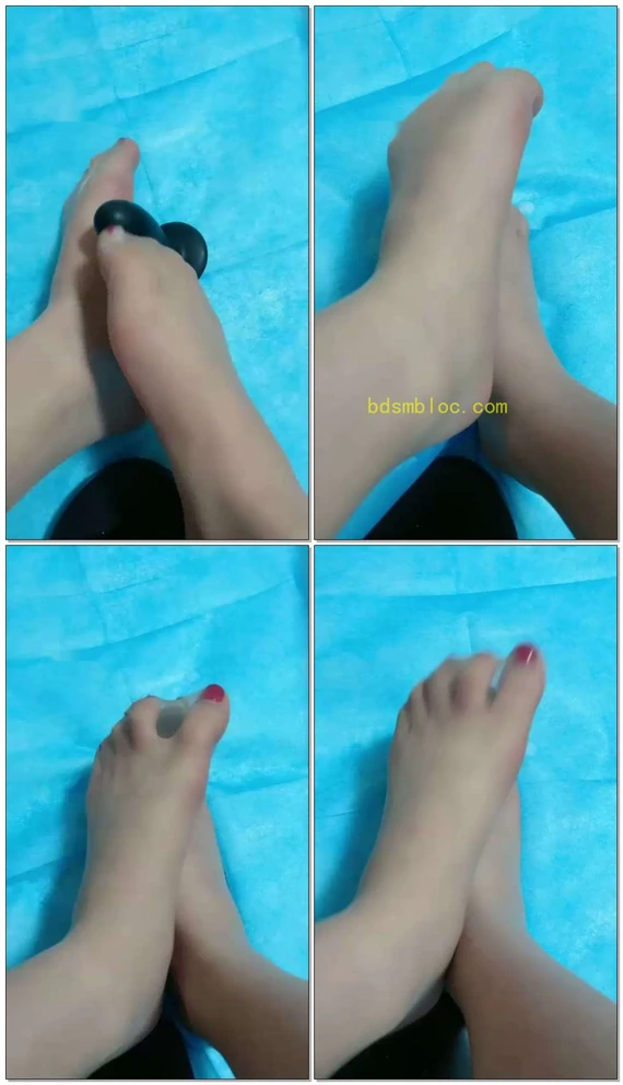 【上海诺诺s】第一视角口水原味丝袜踩