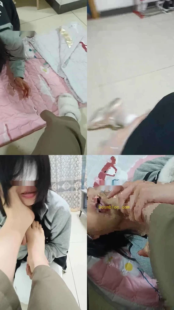 【小可可呀】首次开发学姐当狗/骑马钻胯/舔脚