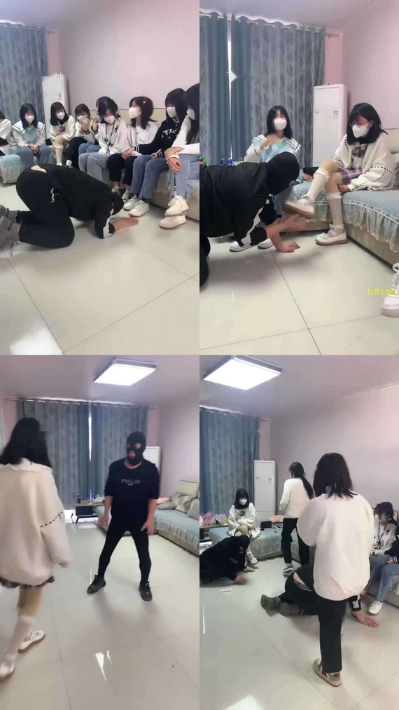 【精神小妹】精彩-群素人暴力虐狗/超爽场