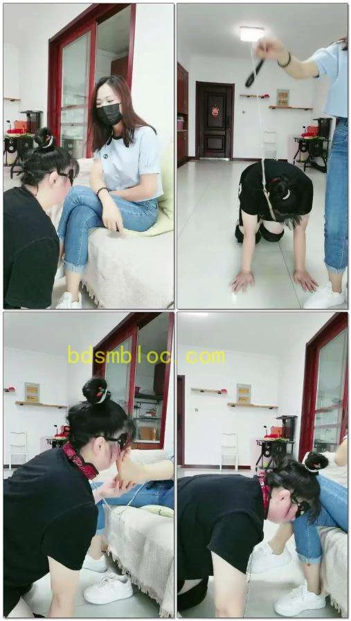 【凌儿女神】TJ检查作业喂食耳光奖励