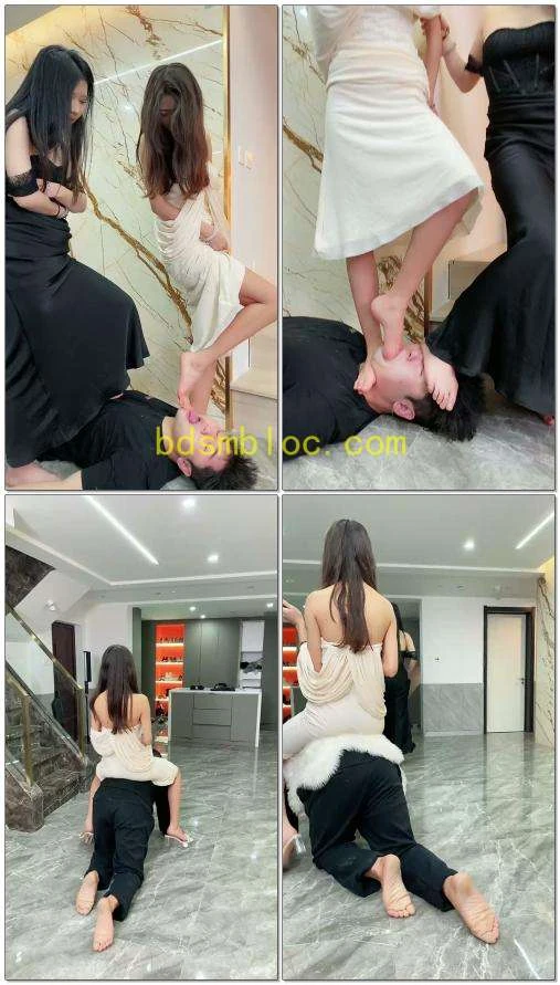 【麋鹿银儿】双主深厚骑马折磨后直接圣水凌辱喝