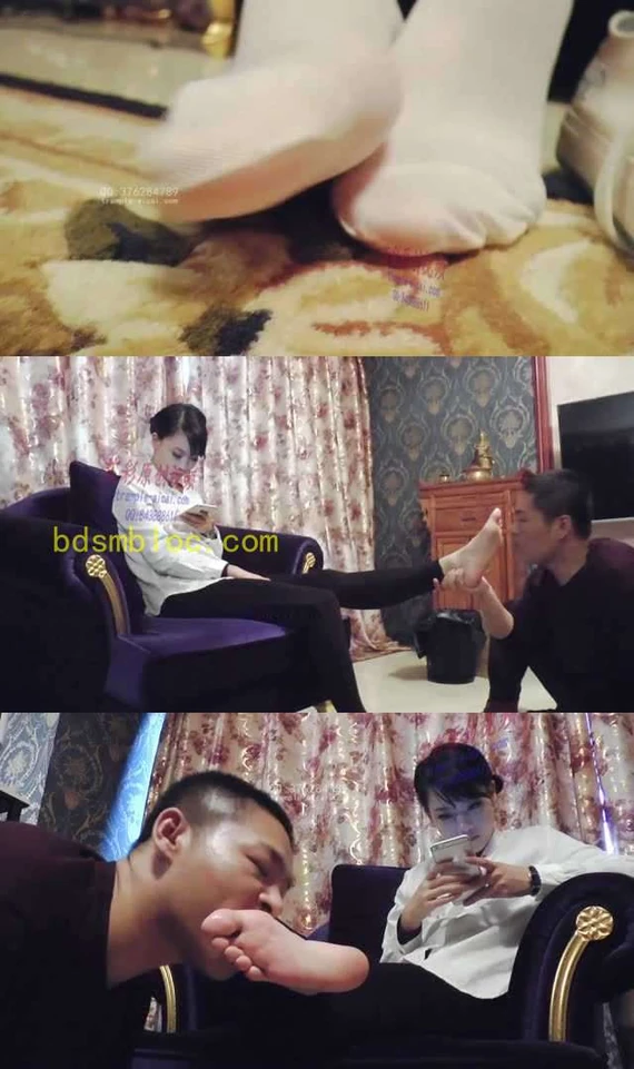 【品丝论足】【馨雨】馨雨白玉美足
