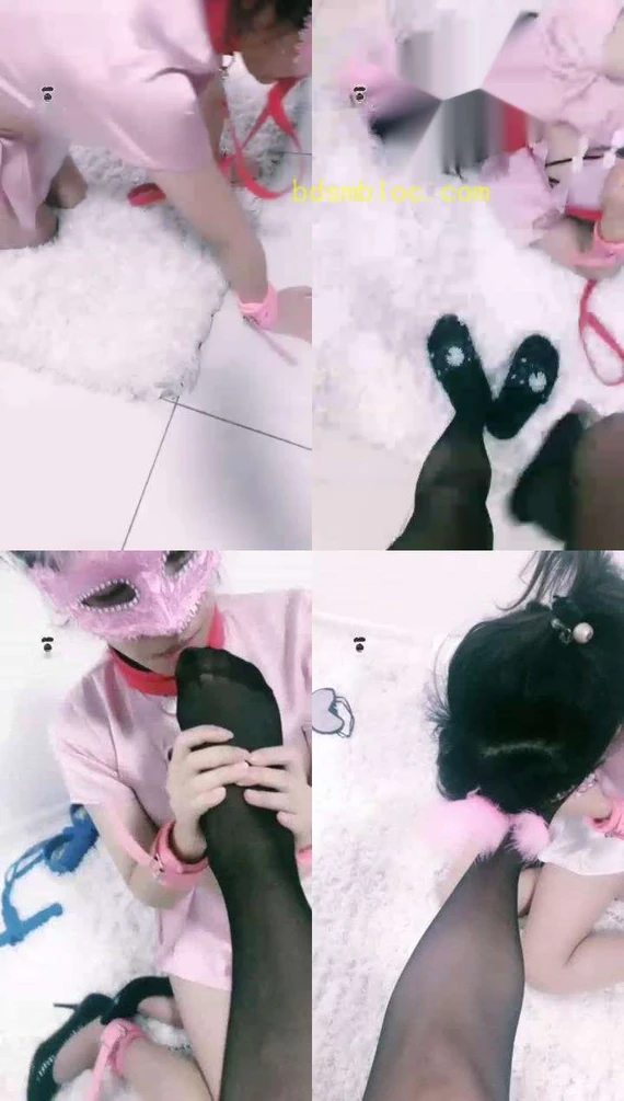 【婳儿M】手脚被束缚的小母狗