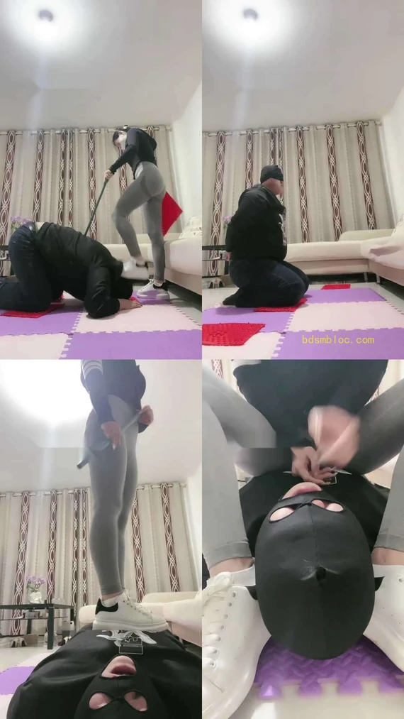 【汐妍大人】御姐女神耳光/踩踏/舔鞋