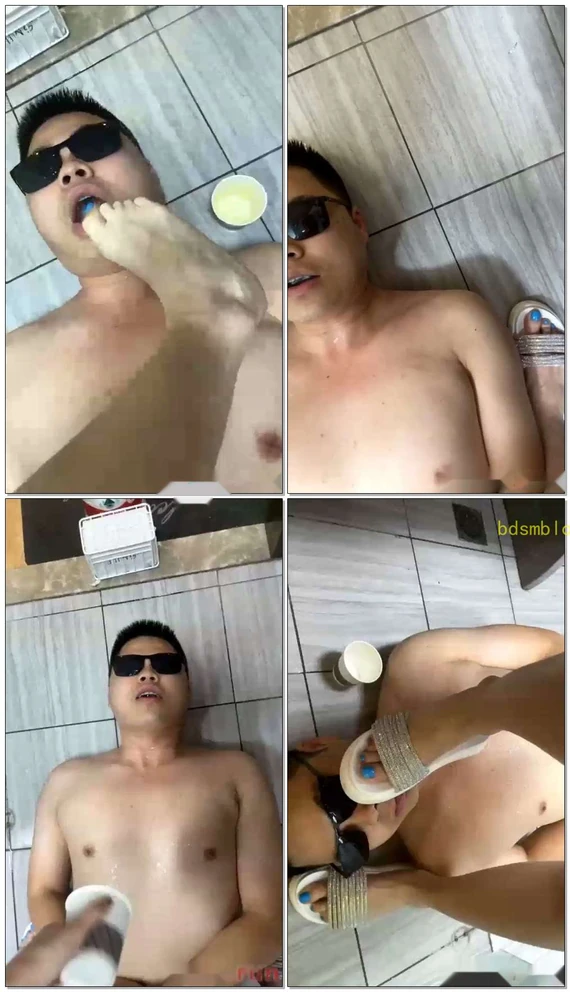 【思诺S】调教；憋尿淋头,喝圣水（短片下）