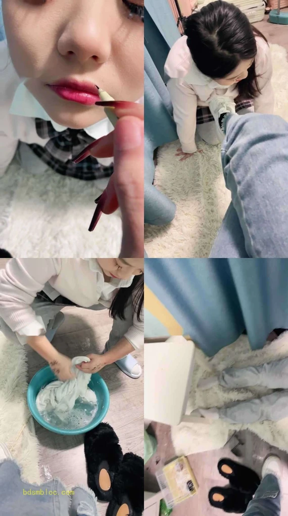 【沐沐大大】小白鞋玩虐闺蜜犬