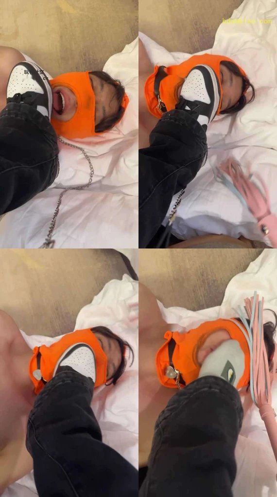 【玥野兔】超脏鞋超臭袜蹂躏狗脸