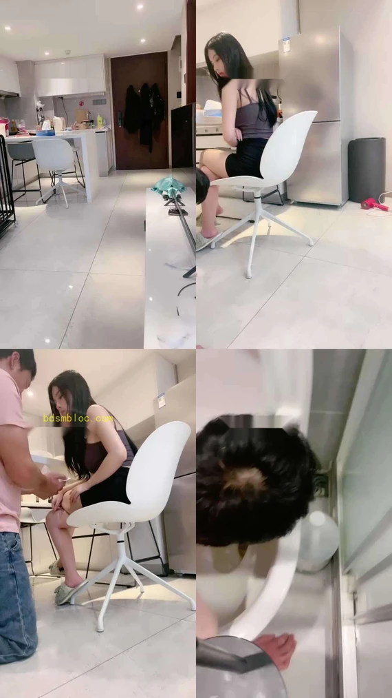 【子琳女王】训练家奴-舌头舔马桶/吃呕吐物/坐脚垫