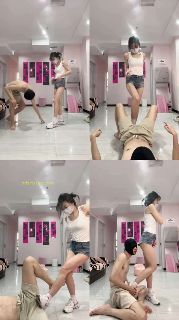 【狗哥】运动鞋白袜重度踢裆/踩踏
