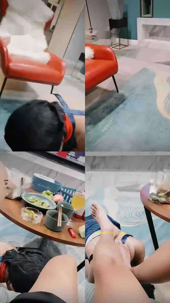 【温柔的教父】母狗侍奉夜宵，看电影