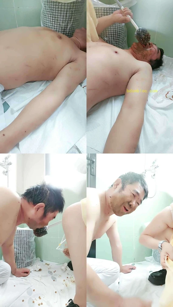 【南荣S】给贱狗吃黄金早餐