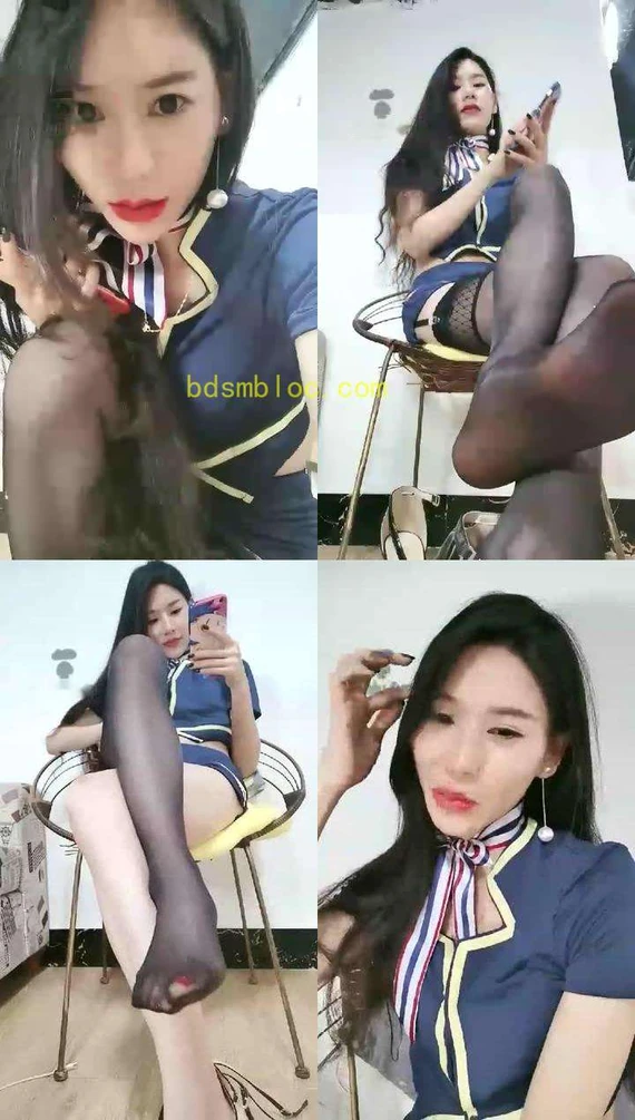 【芷睛】超长第一视角：空姐的脚更香