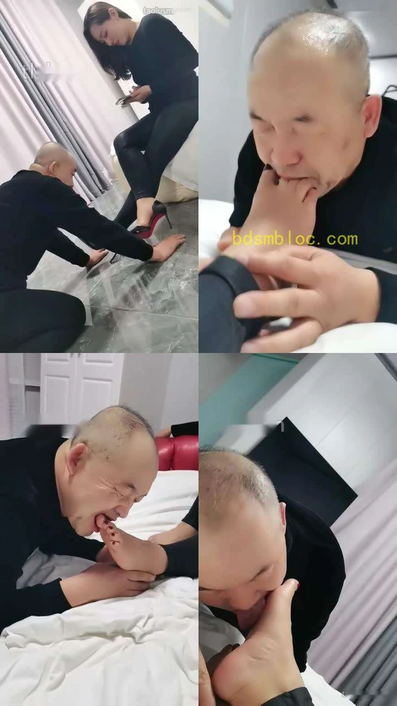 【冷御女王】老头迷恋女儿的裸足