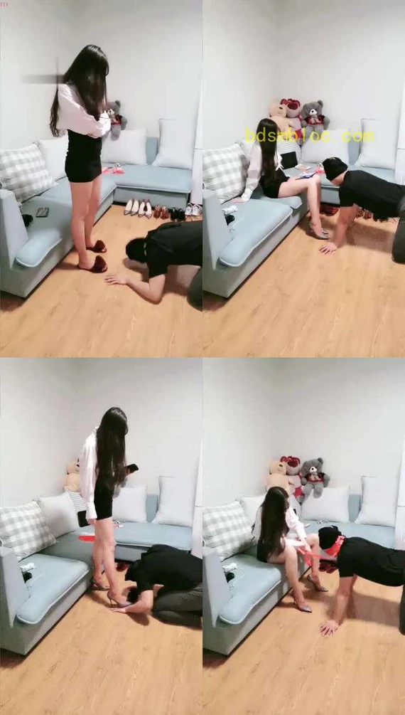【宇婉莹】犬化圈养调教第一天
