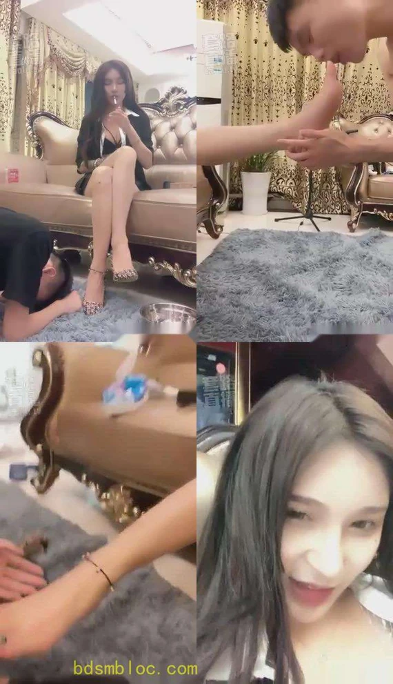 【小贝】伺候女总裁 足部护理