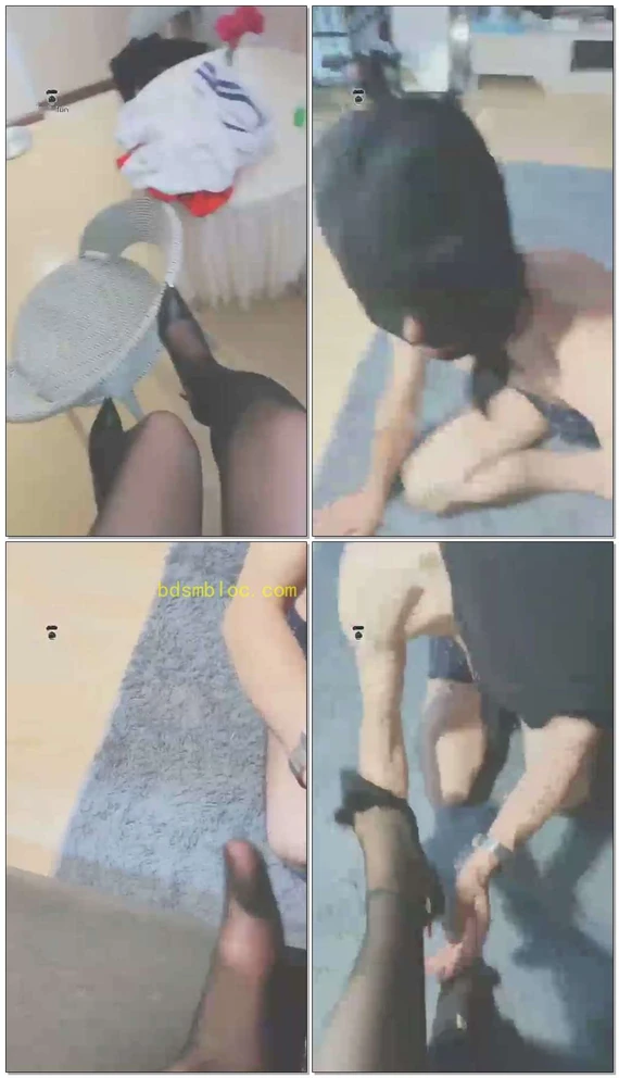 【妖妖女王】狗白天犯贱被收拾的服服帖帖