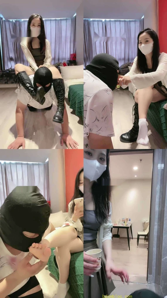 【晚晚】学生S长靴白棉袜辱哥哥