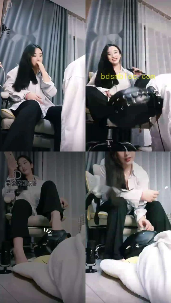 【漂亮的小羊S】水友初调，耳光口水，鞭打