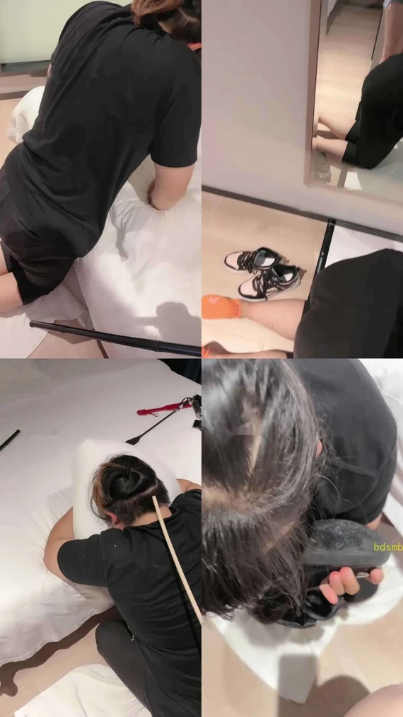 【不期而遇】藤条抽哭母畜