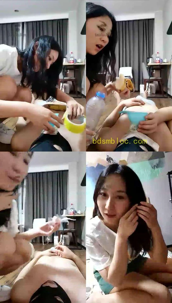 【琛儿女主】香蕉+圣水搅拌强制塞嘴