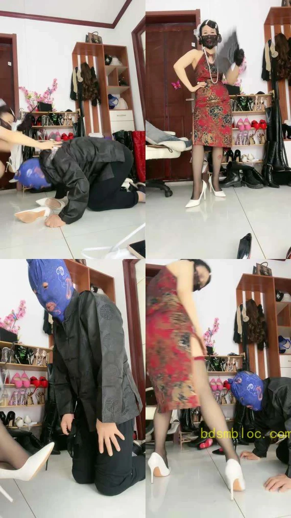 【妲己】旗袍女神蹂躏废物汉奸狗