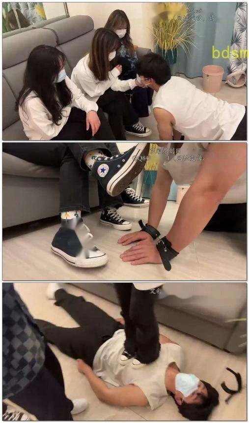 【208少女宿舍】剧情三女主惩罚偷袜子的学长