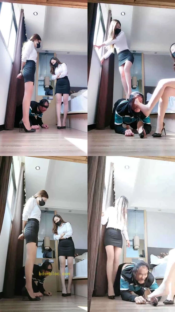 【多多】双S御姐高跟踩踏辱废物【双视角版】