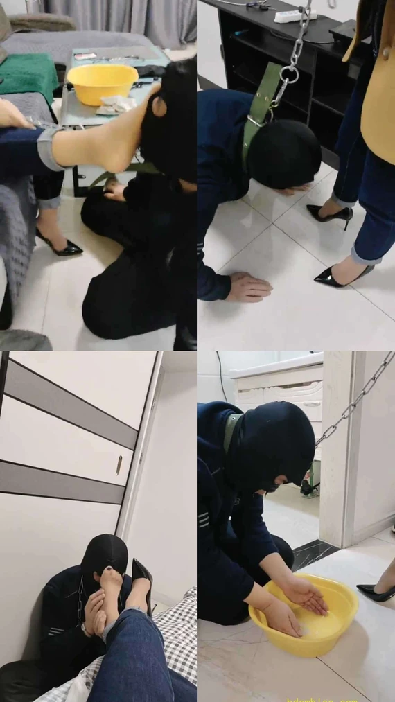 【辣姐】闻舔棉袜丝袜脚/舔马桶/吃厕纸