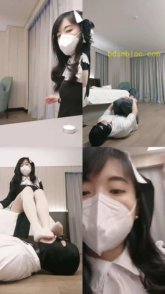 【米小唐】来自修女白丝的虐待