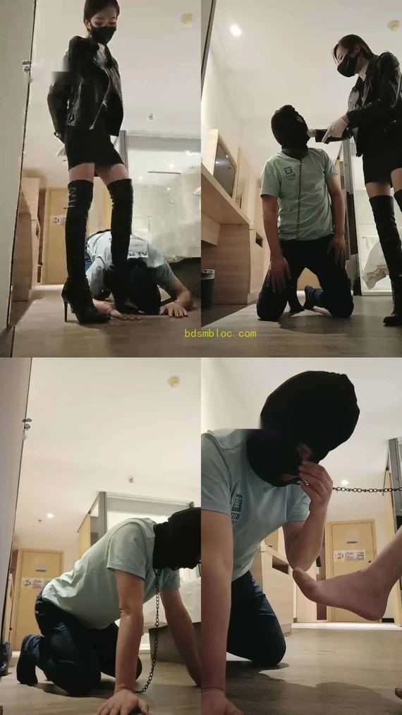 【多多】长靴原味肉丝恋足调