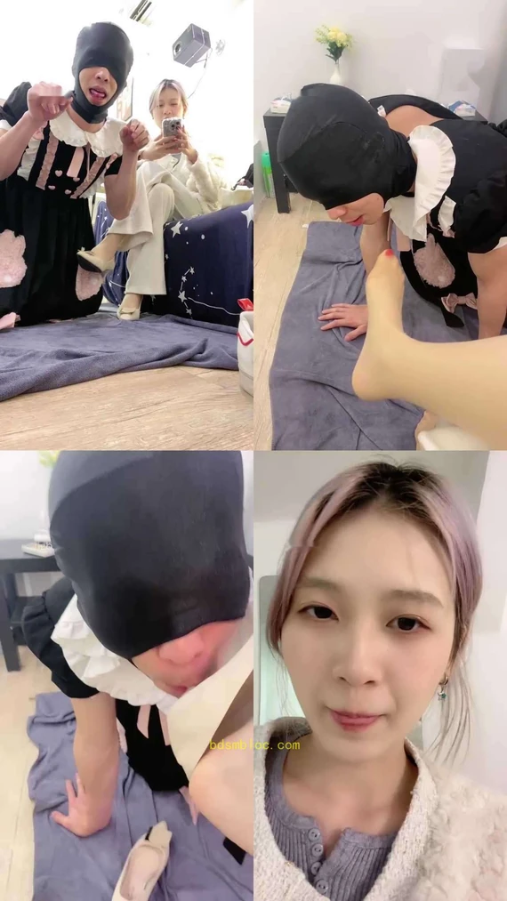 【甜味药丸】调变装狗-原味脚插嘴/丝袜捂脸窒息/骑狗脖/喂圣水