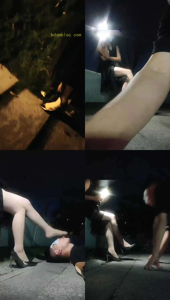 【楠菲S】剧情，跪求路人女白领肉丝原味
