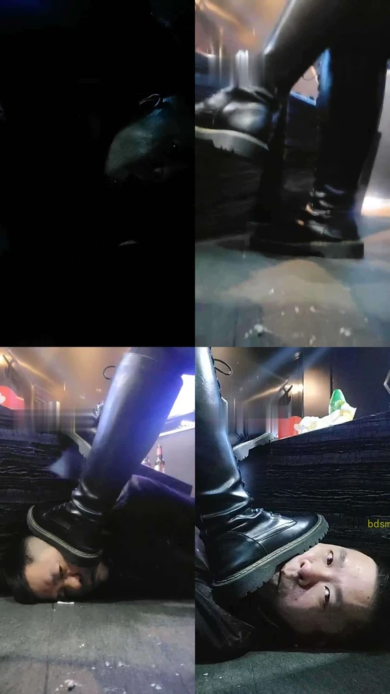 【文文文】KTV素人小姐姐脚下狗
