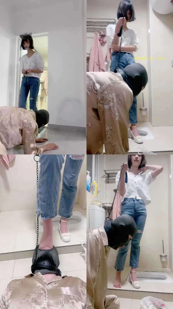 【狗哥】素人小姐姐羞辱厕奴
