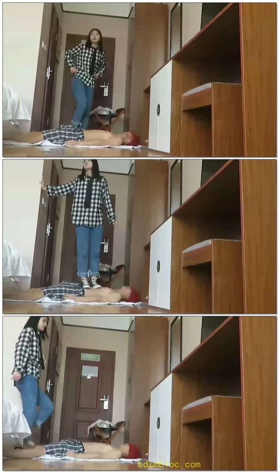 【童小主】帆布鞋踩踏！